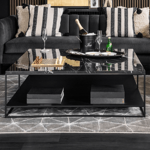 Mesa de Centro XL Mármol Negro