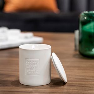 Vela aromática Ceramic peony