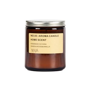 Vela aromática ámbar sandalwood y vainilla