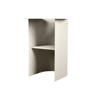 Mesa Lateral  Dot  Gris claro