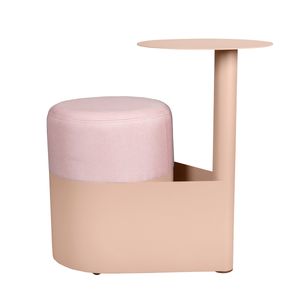 Taburete con Paleta Moffi Coral
