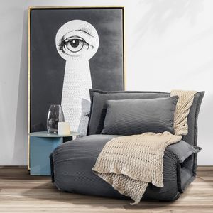 Sofá cama Tromso individual anthracite