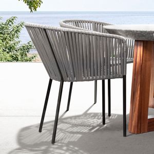 Silla Rob Tejido Gris