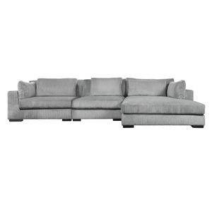 Sofá con chaise derecho Memphis Fog