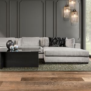 Sofá con chaise derecho Memphis Fog