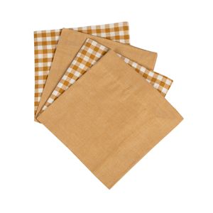 Set 4 servilletas  Vicky  Mostaza