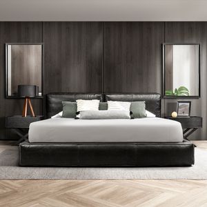 Cama de Piel Dorotea King