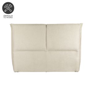 Cabecera matrimonial Uganda beige
