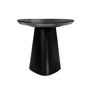 Mesa auxiliar Gin Roble Negro 57x56x50