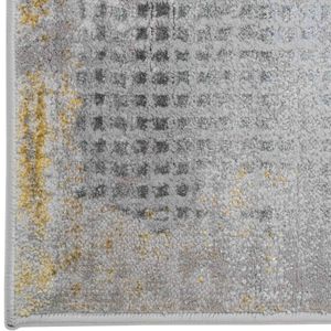 Tapete Ayda T9016 gris plata oro